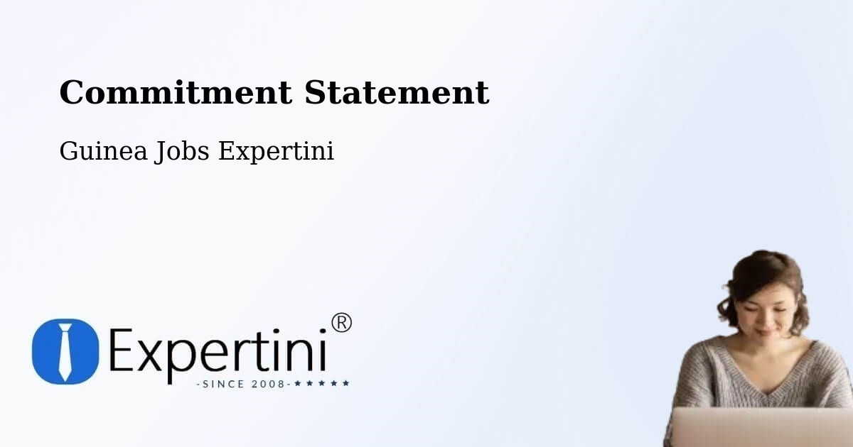 Corporate Commitment – Siguiri - Guinea Jobs Expertini